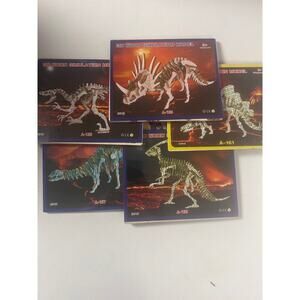 3D Wood Dinosaur Puzzles
